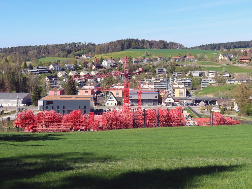 Baukranfirma bei Räterschen