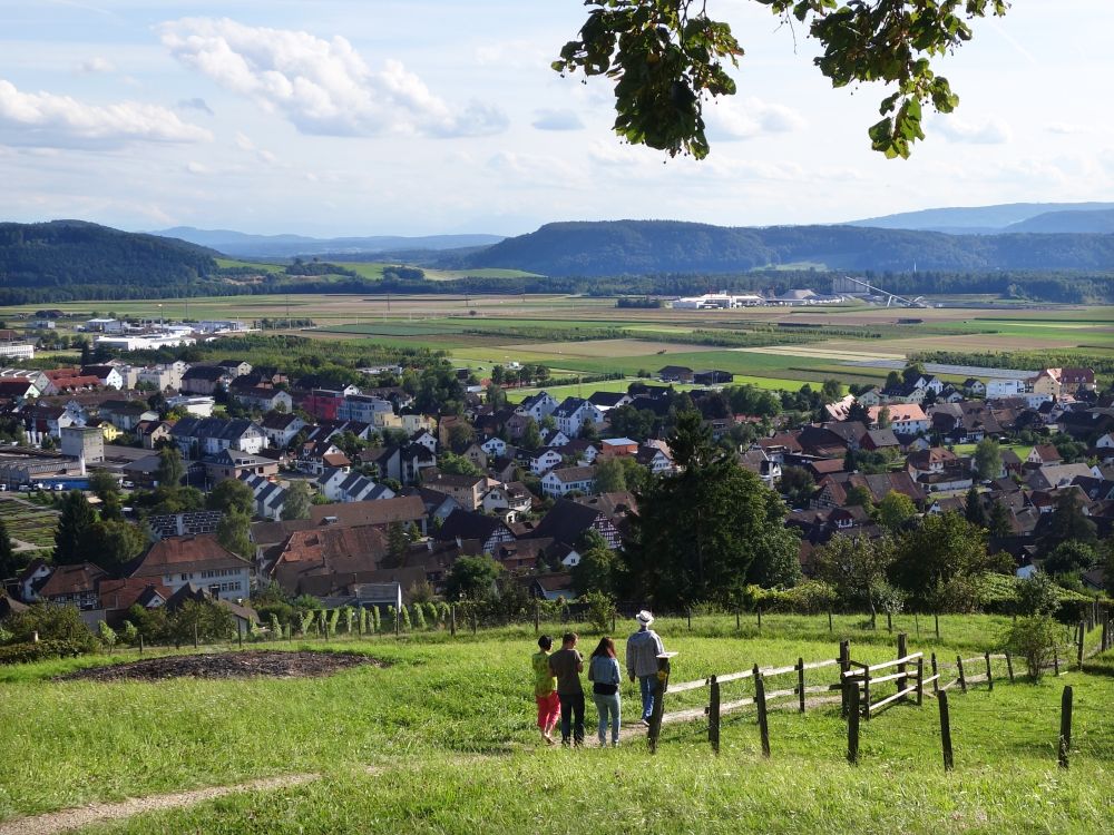 Blick von Gnal auf Rafz