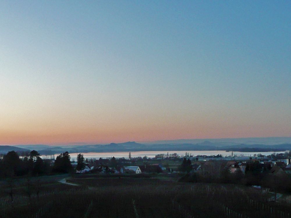 Abendstimmung Richtung Hegau