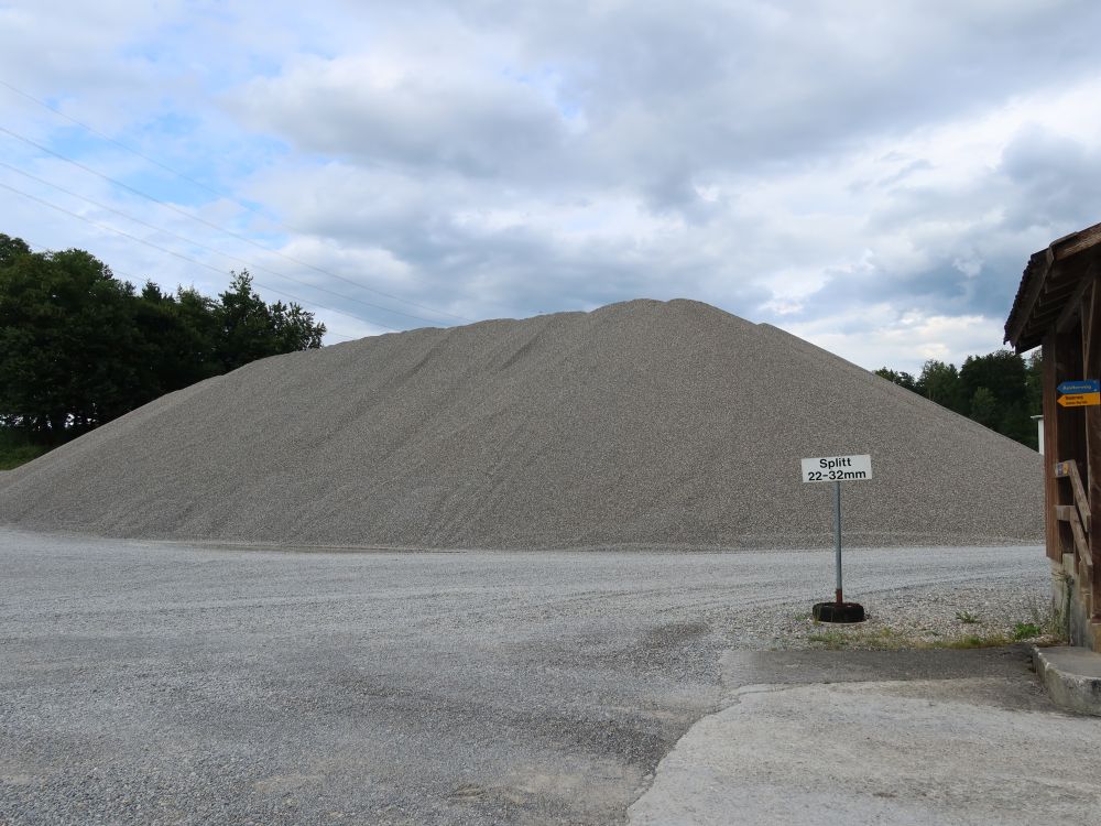 Kieswerk beim Lorzenspitz