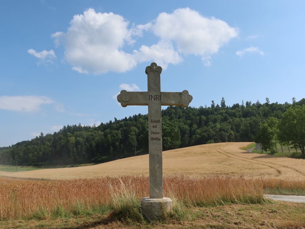 Wegkreuz an der Hauptstrasse