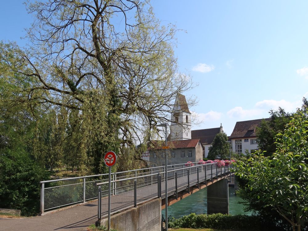 Städtlisteg mit Stadtkirche