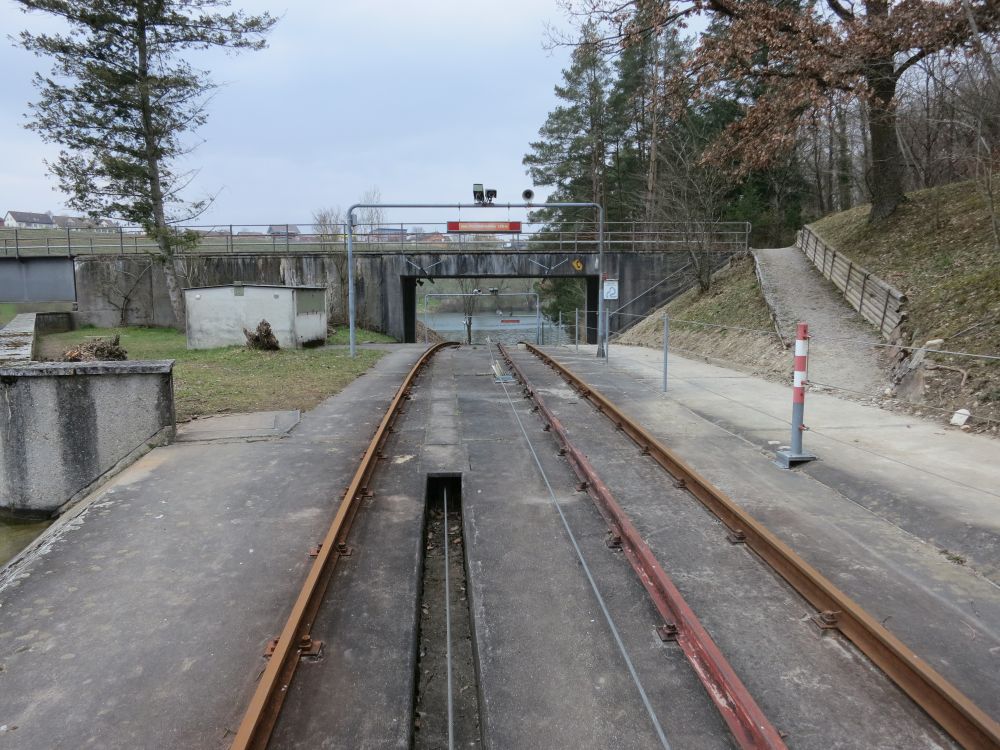 Bootsüberführung