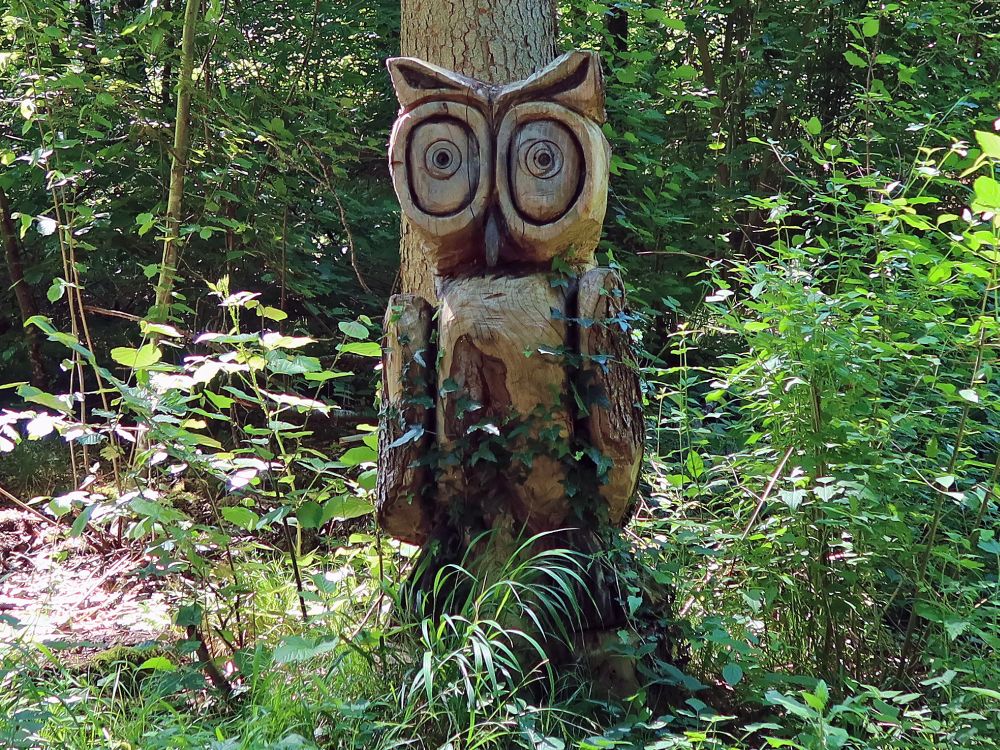 Holzfigur