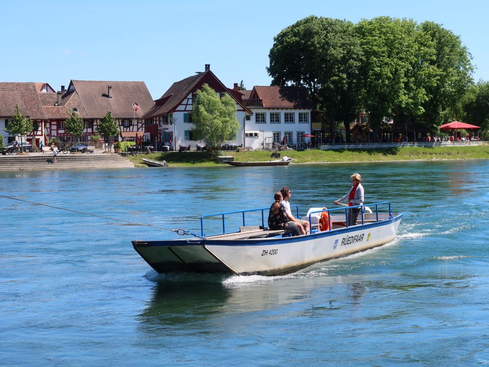 Rheinfähre Rüedifaar