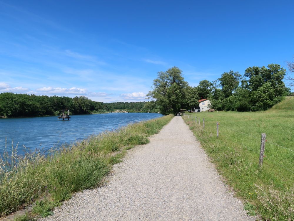 Uferweg bei Ellikon