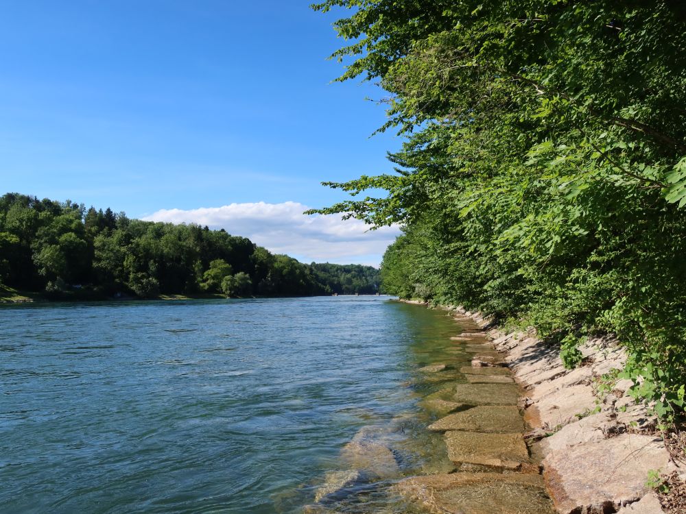 Befestigung am Rheinufer