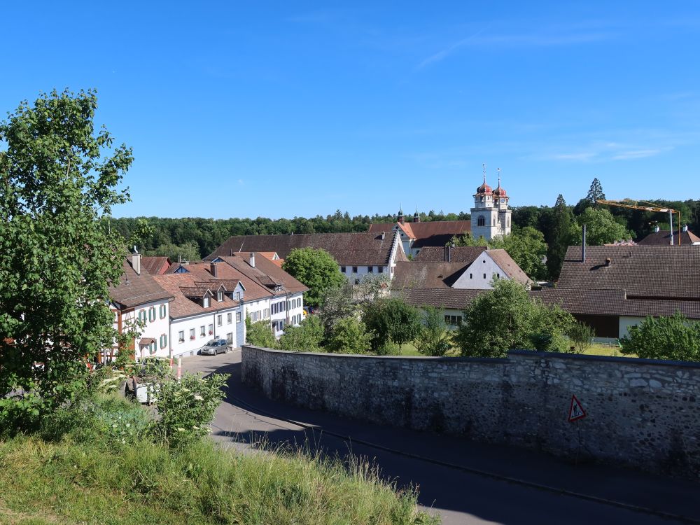 Blick Richtung Klosterkirche