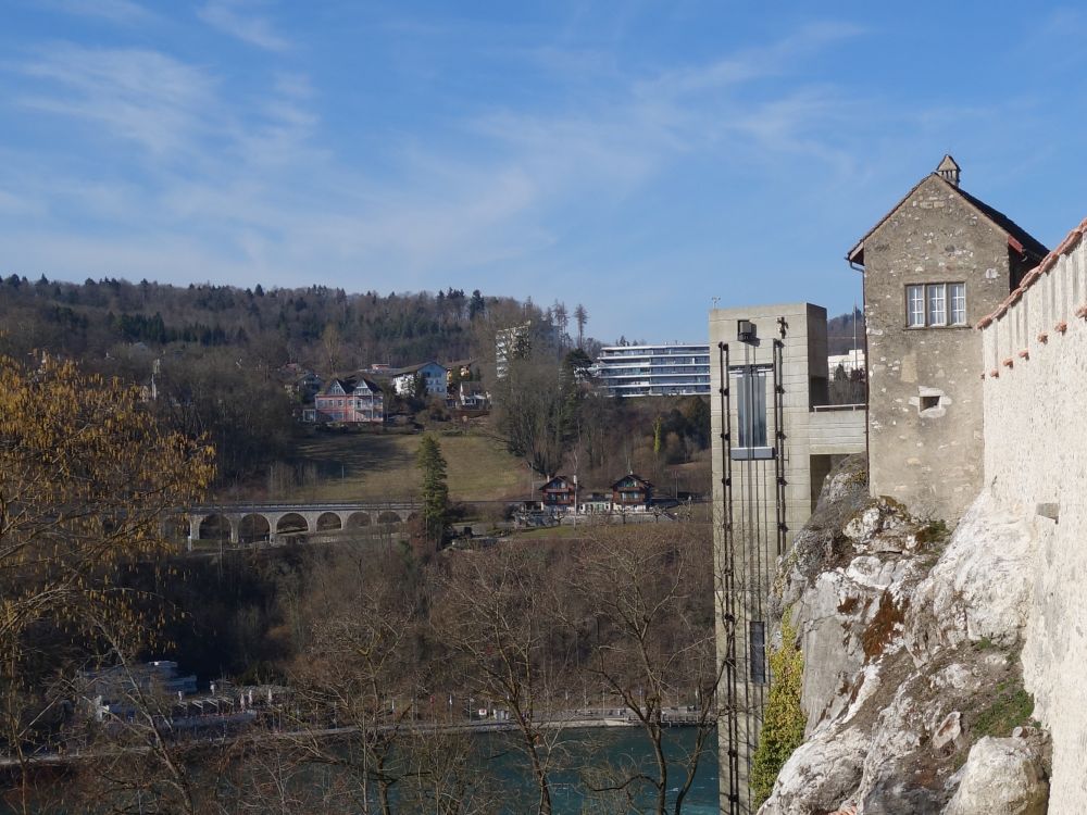 Fahrstuhl am Schloss Laufen