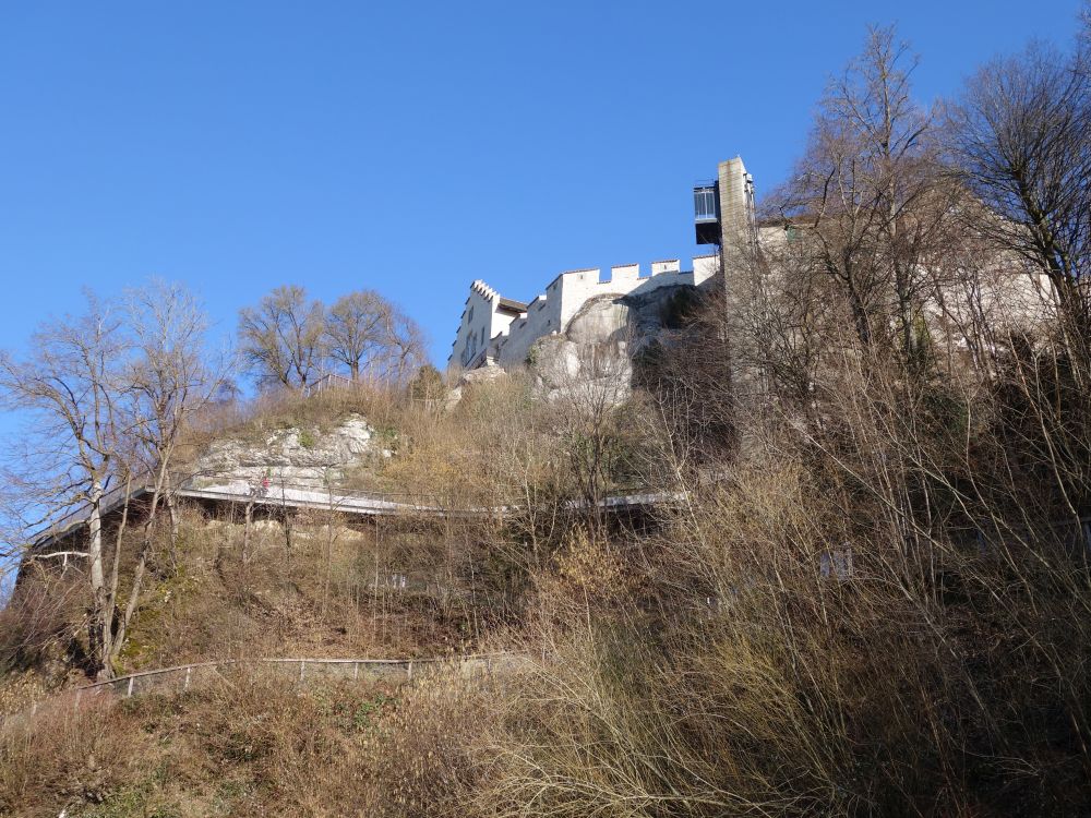 Fahrstuhl am Schloss Laufen