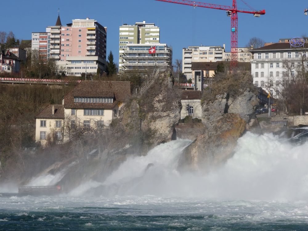 Felsen im Rheinfall