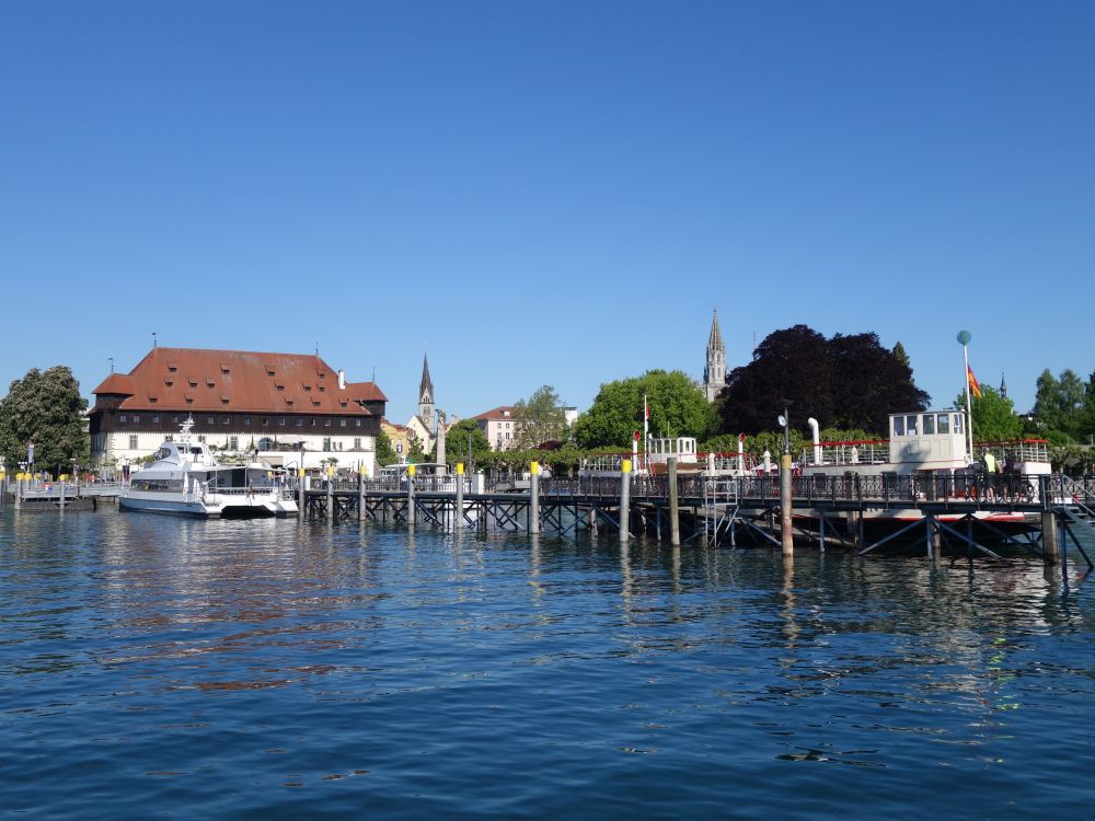 Münster und Anlegestelle
