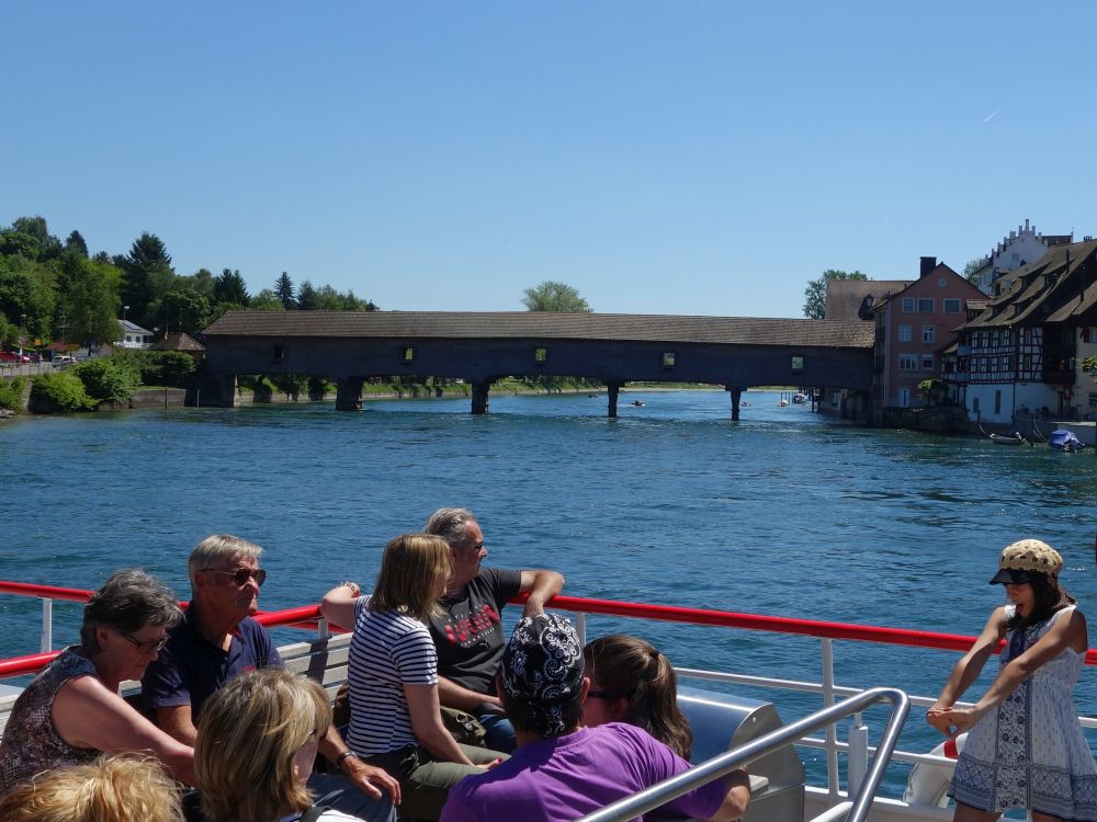 Rheinbrcke bei Dossenhofen