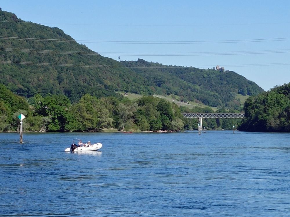 Eisenbahnbrcke bei Hemishofen