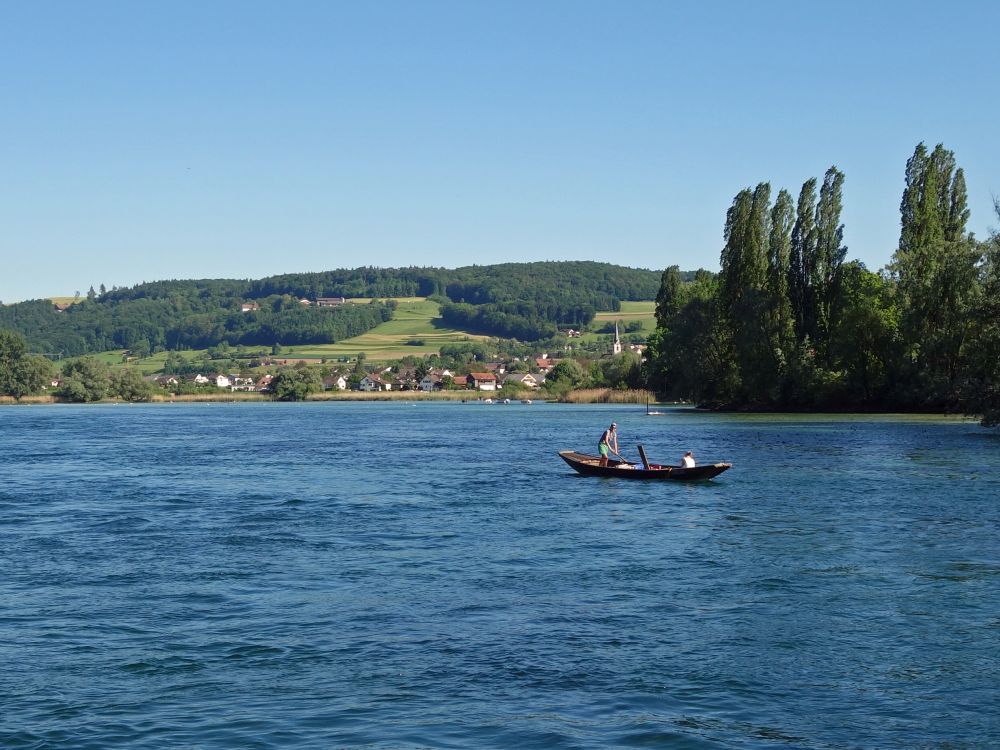 Blick Richtung Eschenz