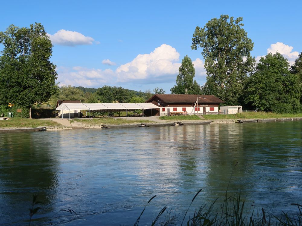 Pontonierhaus an der Reuss