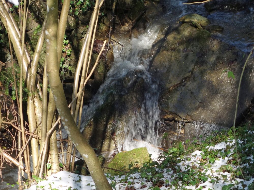 kleiner Wasserfall