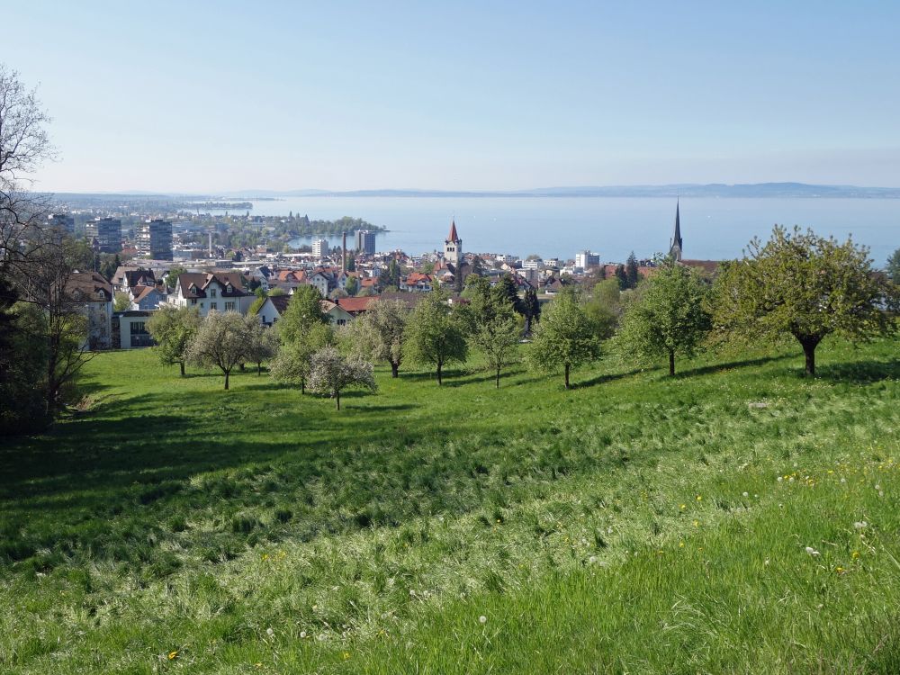 Rorschach und Bodensee