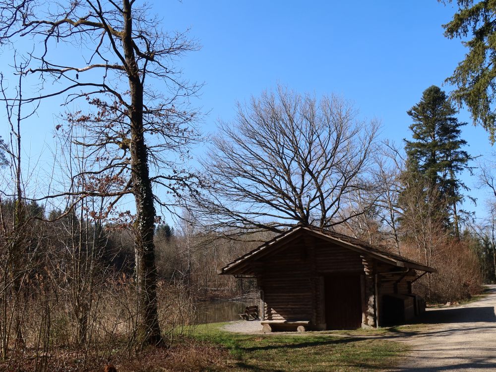 Schutzhütte am Iisweier