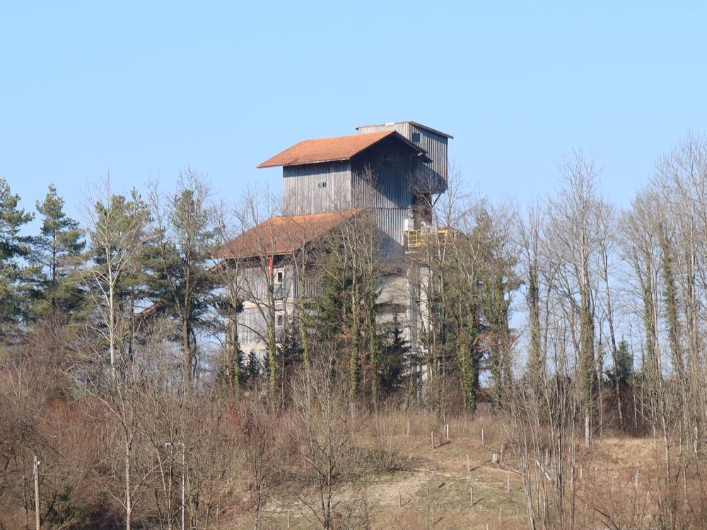 Holzbau bei Kieswerk