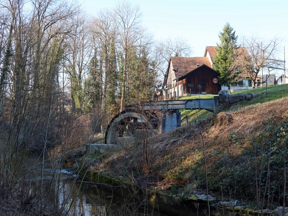 Mühlrad an der Lützelmurg