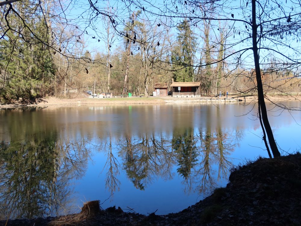 Hütte am Istighofer Weier