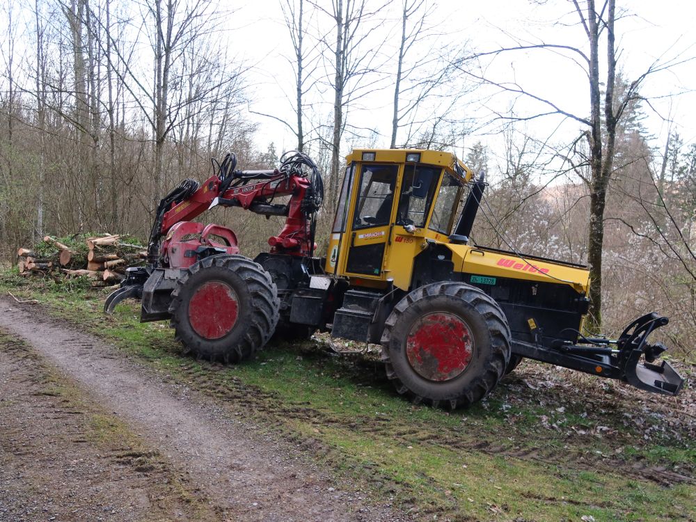 Baumpflückmaschine Harvester