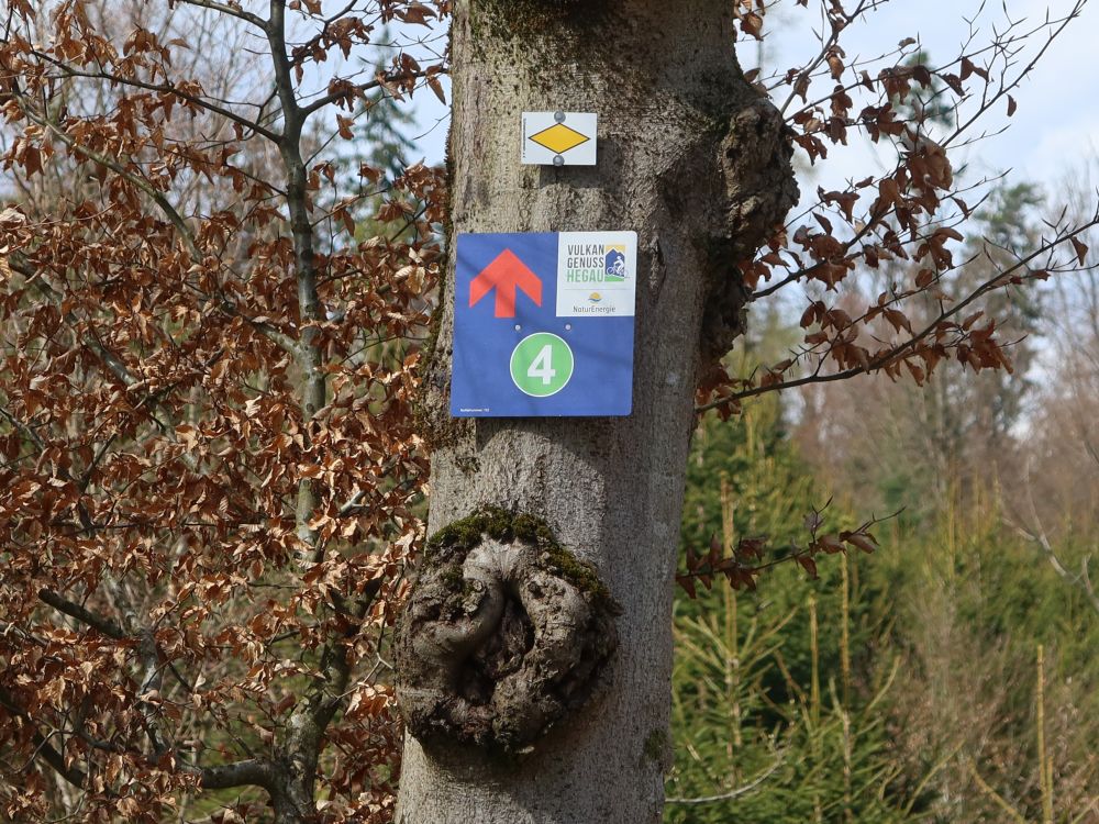 Wanderwegmarkierung
