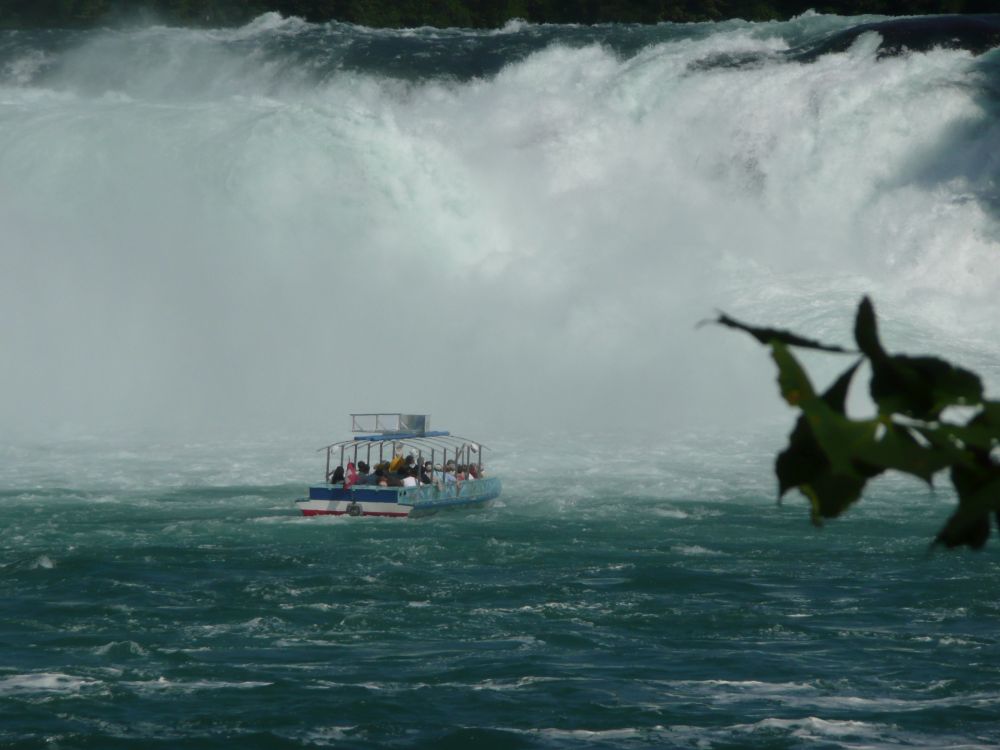 Fähre am Rheinfall