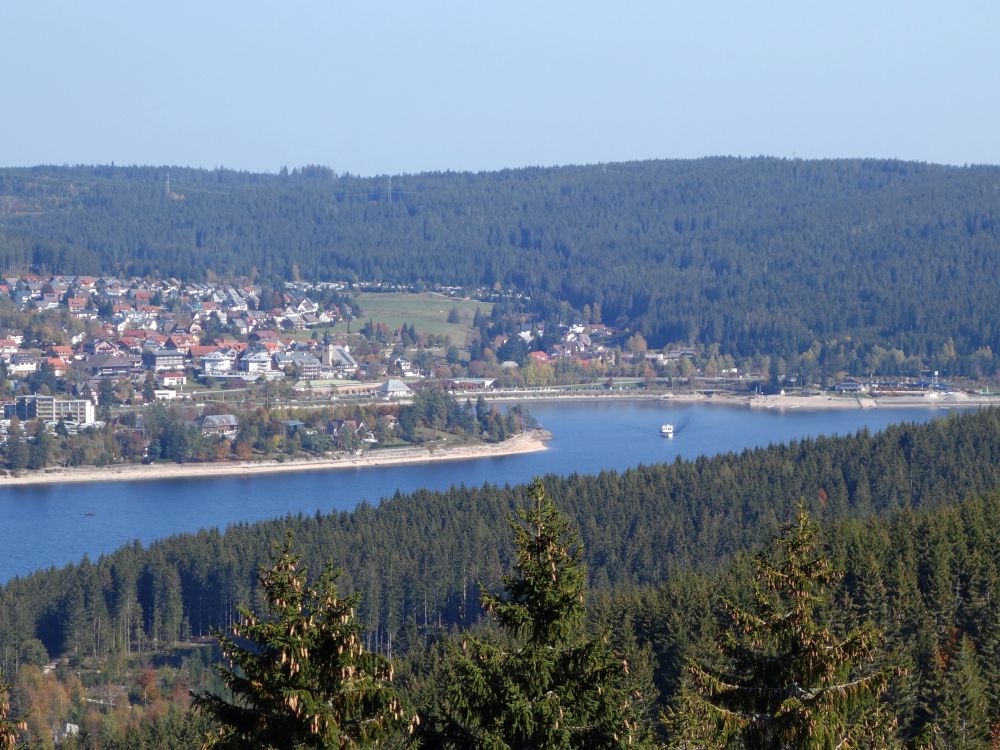 Blick auf den Schluchsee