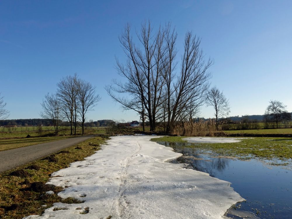 Schneereste bei Tiefenwiesen