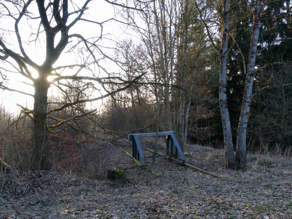 Ende der Bahnlinie