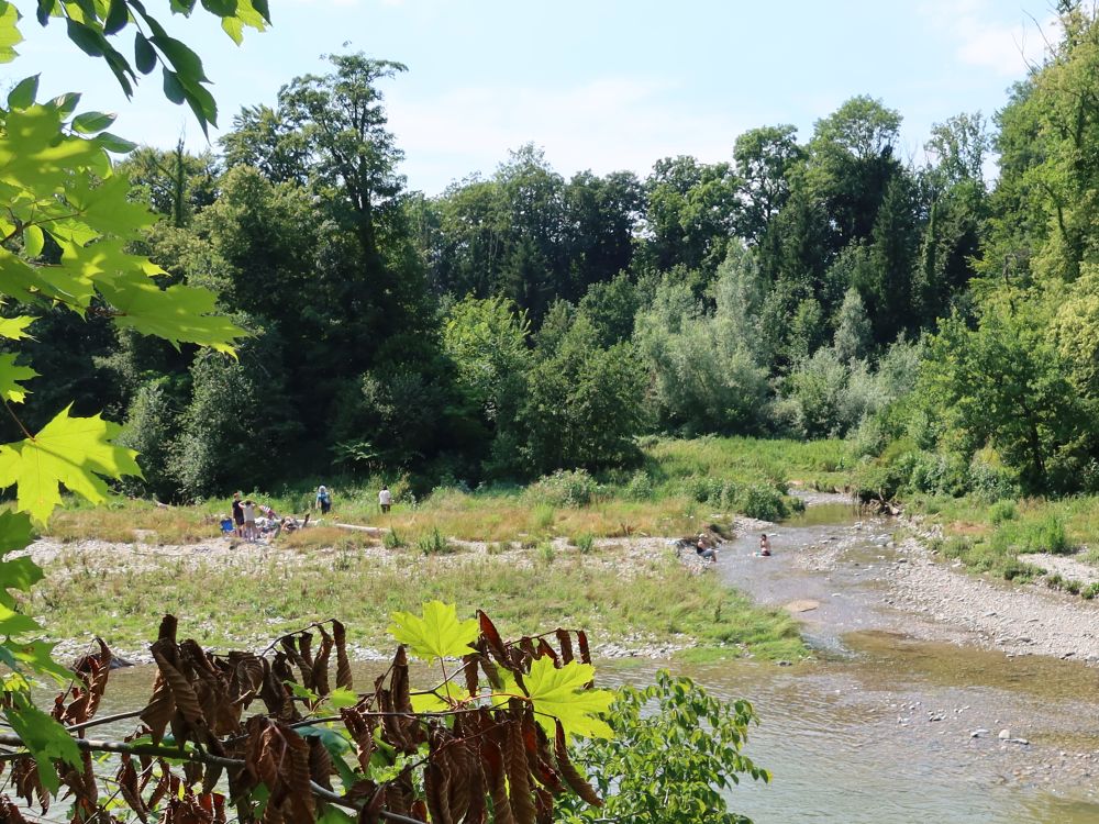 Picknick am anderen Thurufer