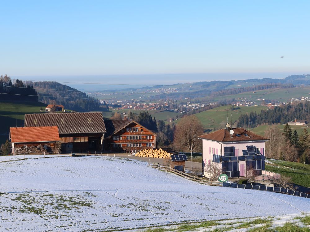 Blick Richtung Herisau und Bodensee