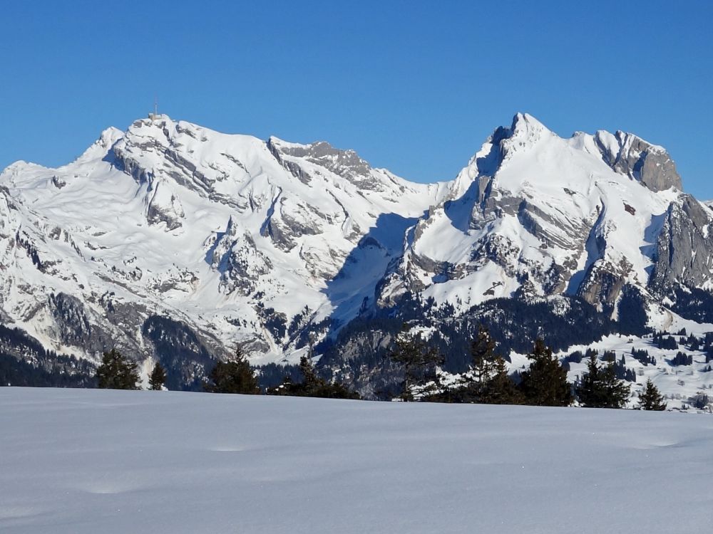 Sntis und Wildhauser Schafberg