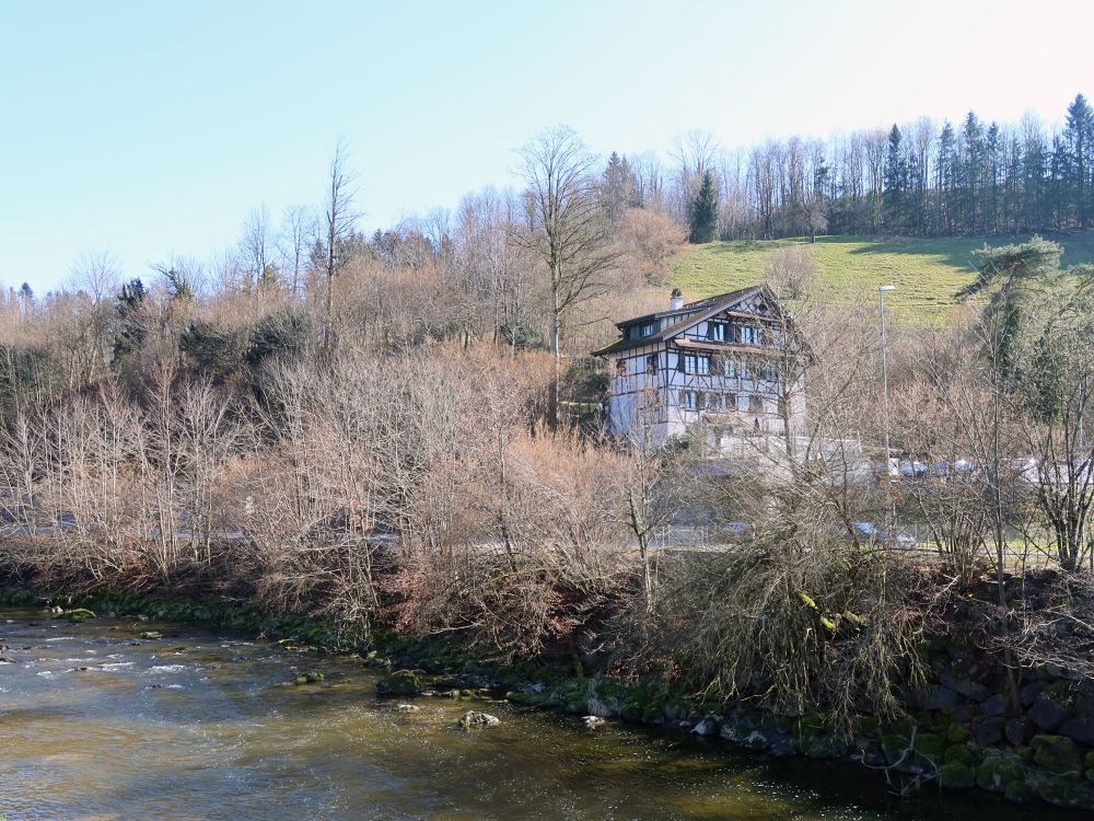 Fachwerkhaus an der Sihl