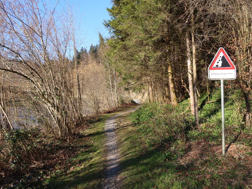 Sparrenauweg an der Sihl