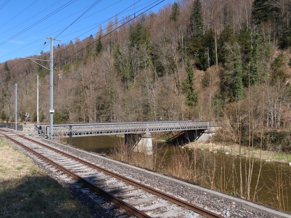 Gleise an der Sihl