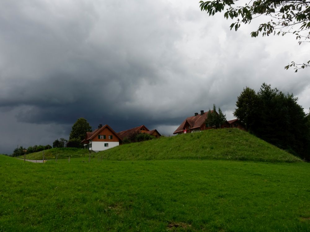 Gewitterwolke über Sonnenburg