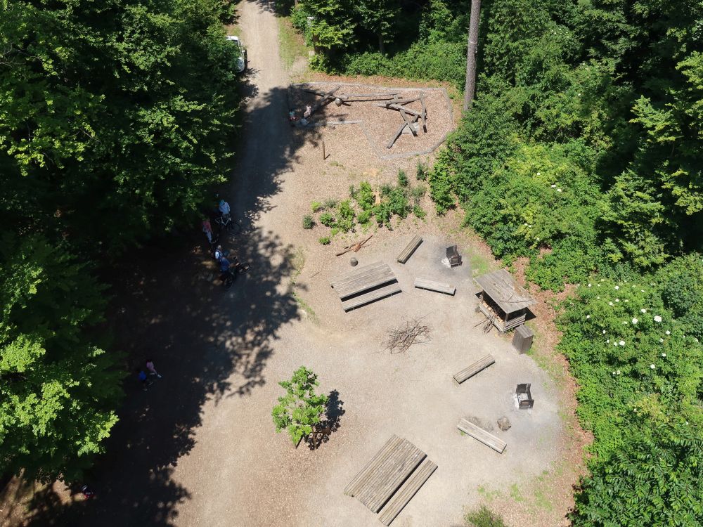 Picknick-Platz unterm Turm