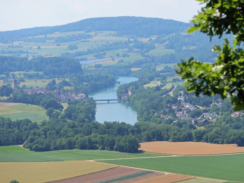 Kaiserstuhl und Hohentengen am Rhein