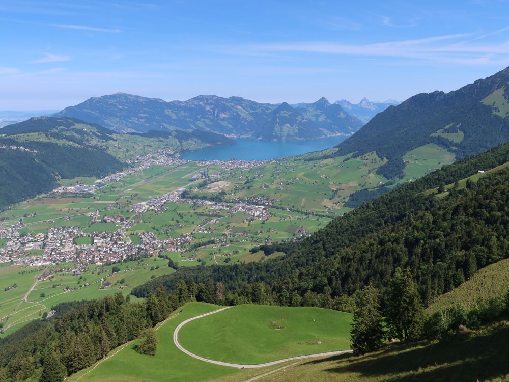 Rigi (Kulm bis Hochflue) und Vierwaldstättersee