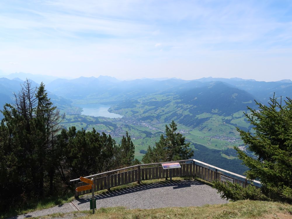 Aussichtspunkt Adlerfluh und Sarnersee