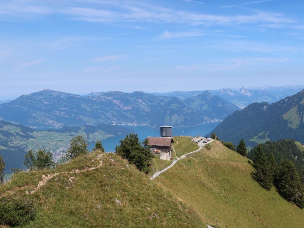 Blick Richtung unteren Grillplatz