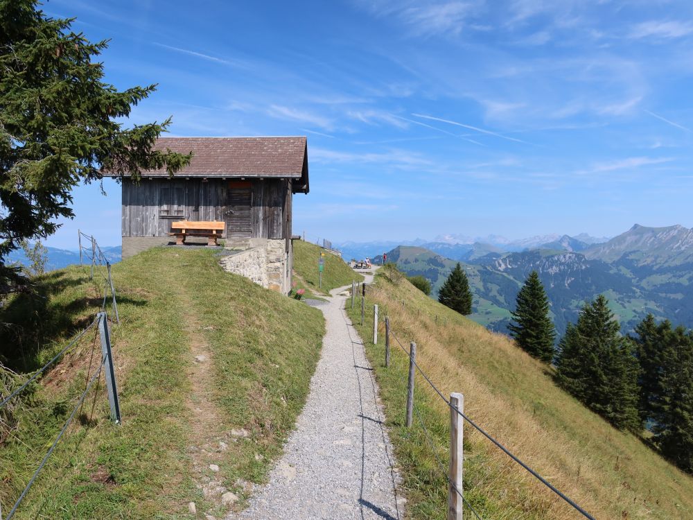 Pfad Richtung Rinderalp