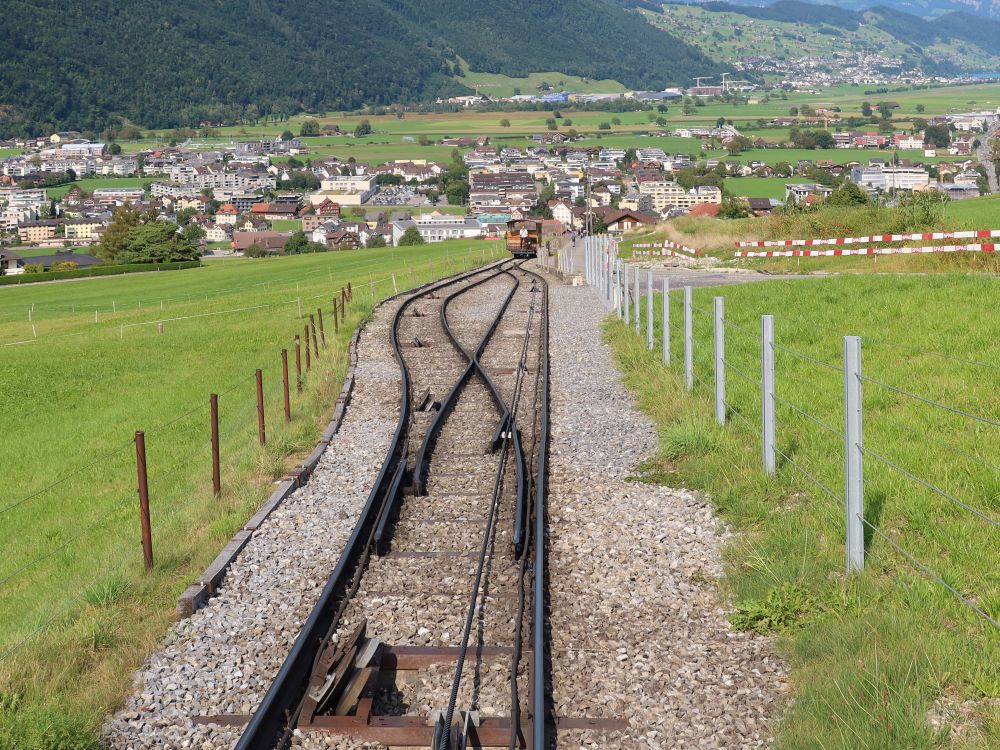 Ausweichstelle Standseilbahn