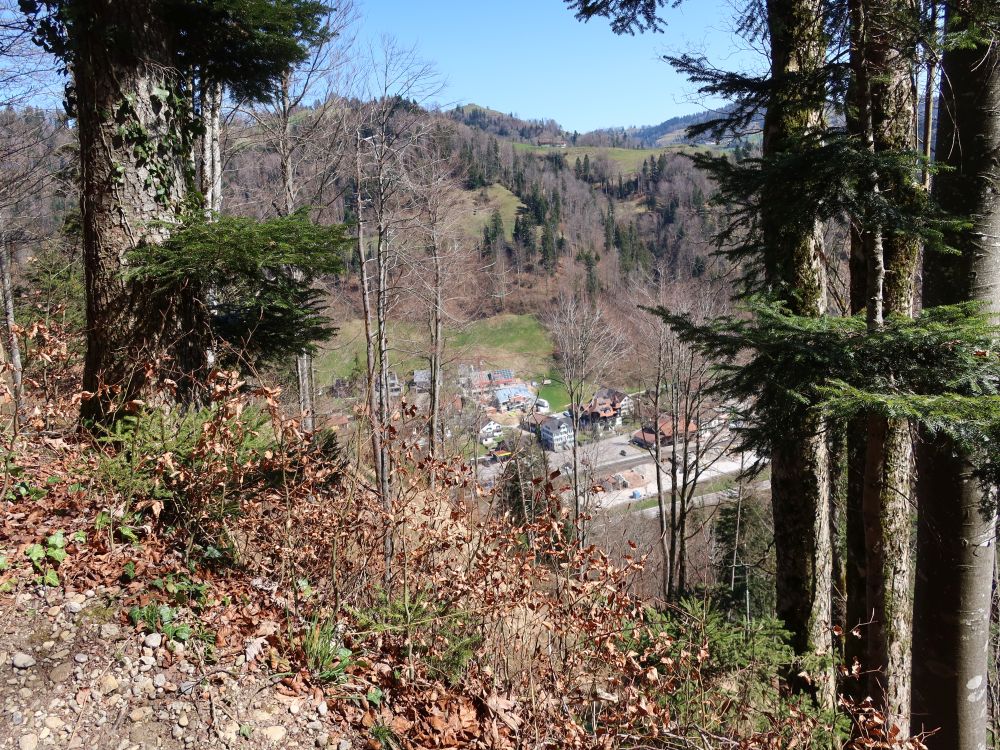 Blick auf Steg