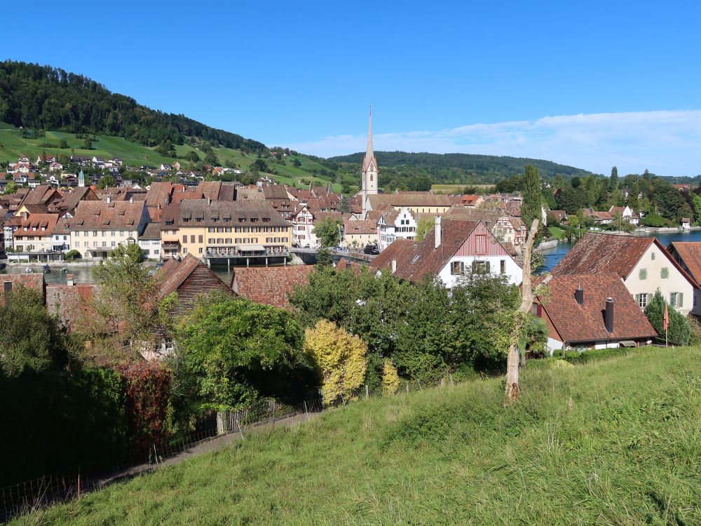 Stein am Rhein mit Stadtkirche