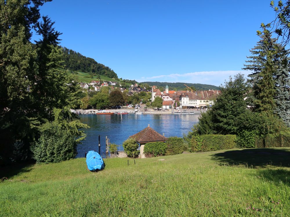 Blick Richtung Stein am Rhein