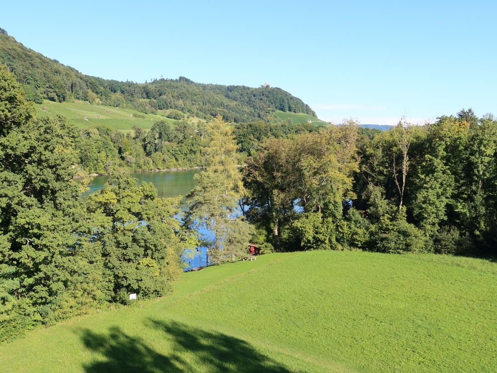 Blick Richtung Burg Hohenklingen